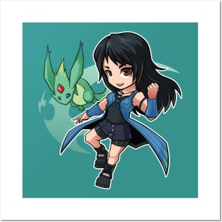 Rinoa Heartilly Chibi FF8 Fanart Posters and Art